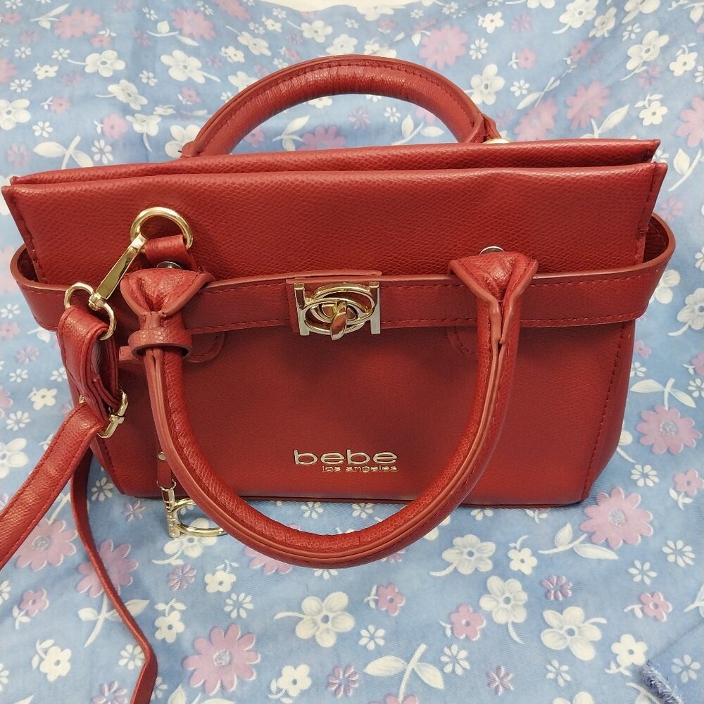 3254 Small Be Be Handbag Cross Body Purse in Red. In Excellent Condition. - Picture 1 of 15